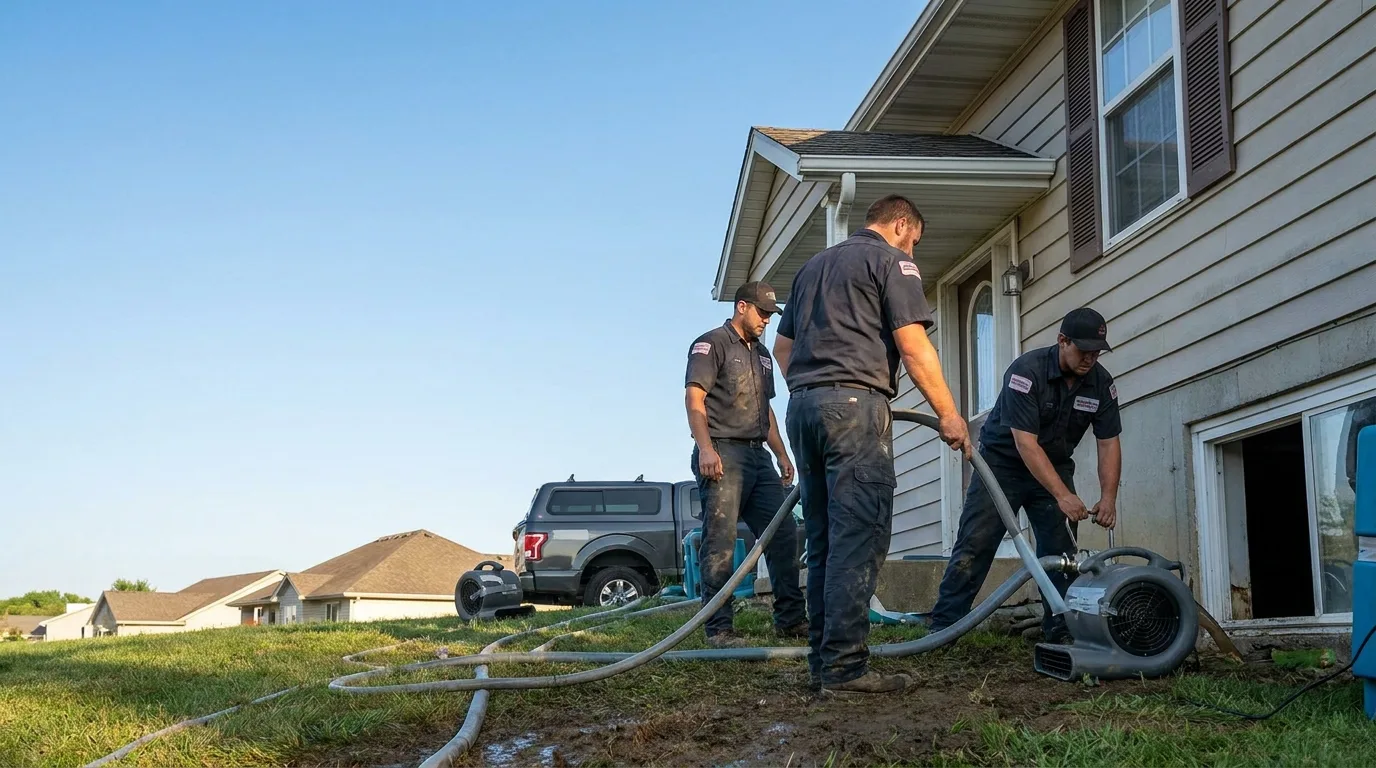 Water Removal in Larned, KS near me